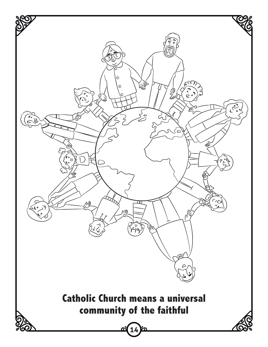 Coloring Pages For Church — Idea 3 Coloring Pages For Church — Idea 3