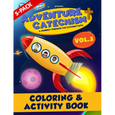 5-Pack of Adventure Catechism Volume 3 - Coloring and Activity Book