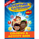 5-Pack of Adventure Catechism Volume 4 - Coloring and Activity Book