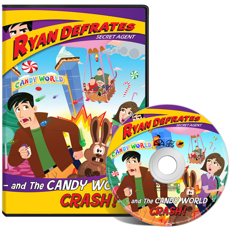 Episode 12 DVD: Ryan Defrates and the Candy World Crash