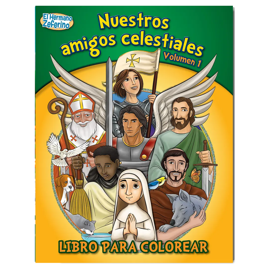 Libro para colorear: Nuestros amigos celestiales