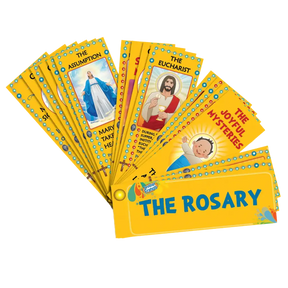 The Catholic Rosary Fan - Devotional Fan