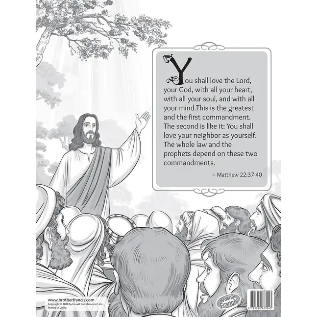 Brother Francis Mini Poster - The Ten Commandments