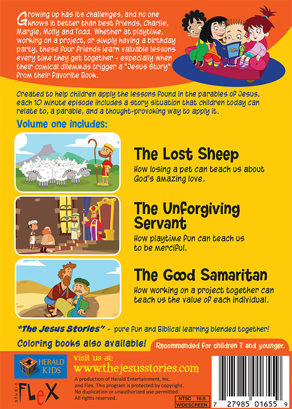 The Jesus Stories Collection - 3 DVD Set!
