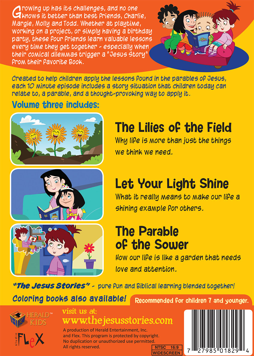 The Jesus Stories Collection - 3 DVD Set!