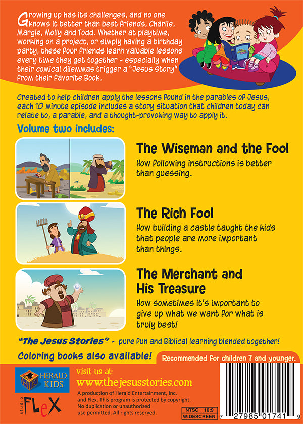 The Jesus Stories Collection - 3 DVD Set!
